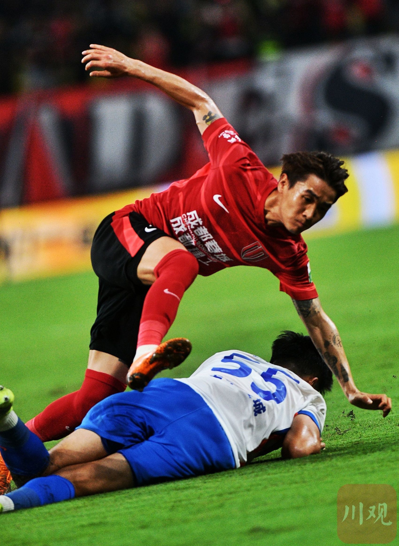 教练员大闹赛场